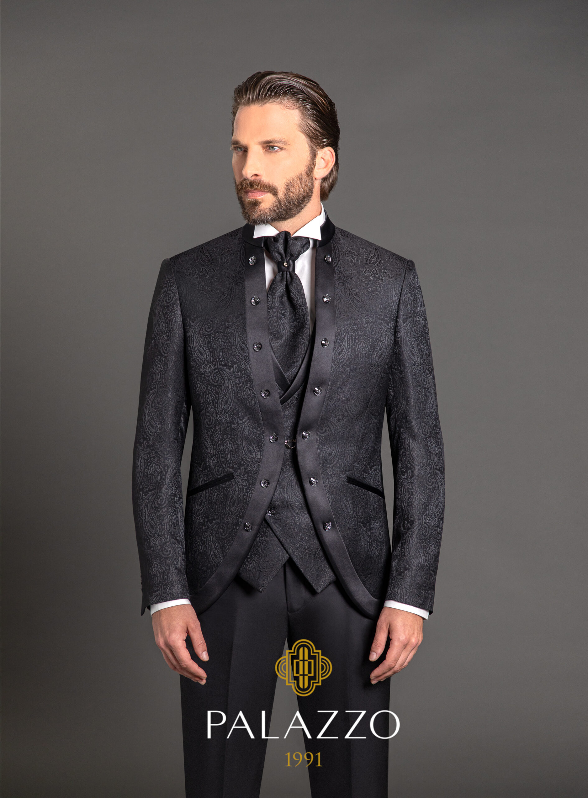 E8-282 JACQUARD NERO
